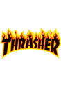 Flame Sticker Medium 6 black Vorderansicht