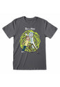 Rick And Morty - Spiral charcoal Vorderansicht