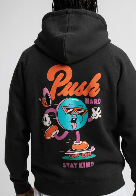x YEYE WELLER Push Hard blackfaded Rueckenansicht