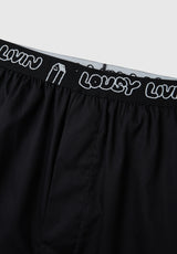 Boxerbrief 5er Pack black Rueckenansicht