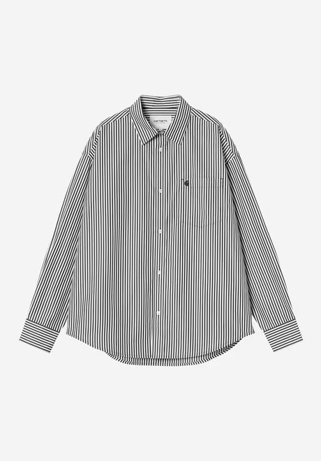 W' L/S Daldry Shirt daldrystripe-black-stripe Vorderansicht