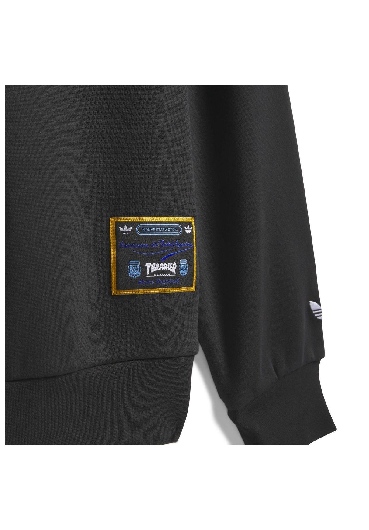 Thrasher x AFA Gonz Crew black Closeup2