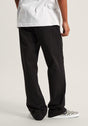 Authentic Chino Straight Pant black Vorderansicht