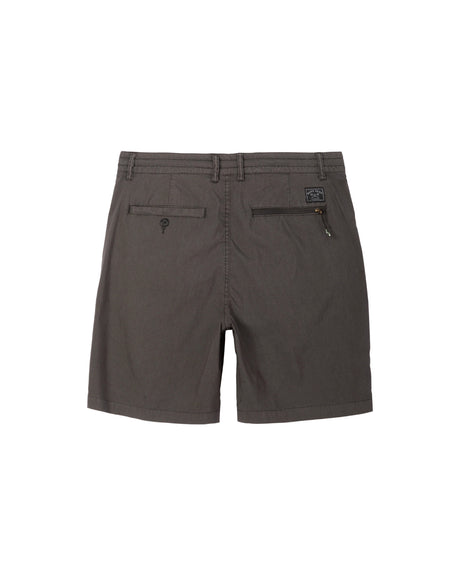 Dark Seas Hydrochino Chino-Short black – Rückenansicht