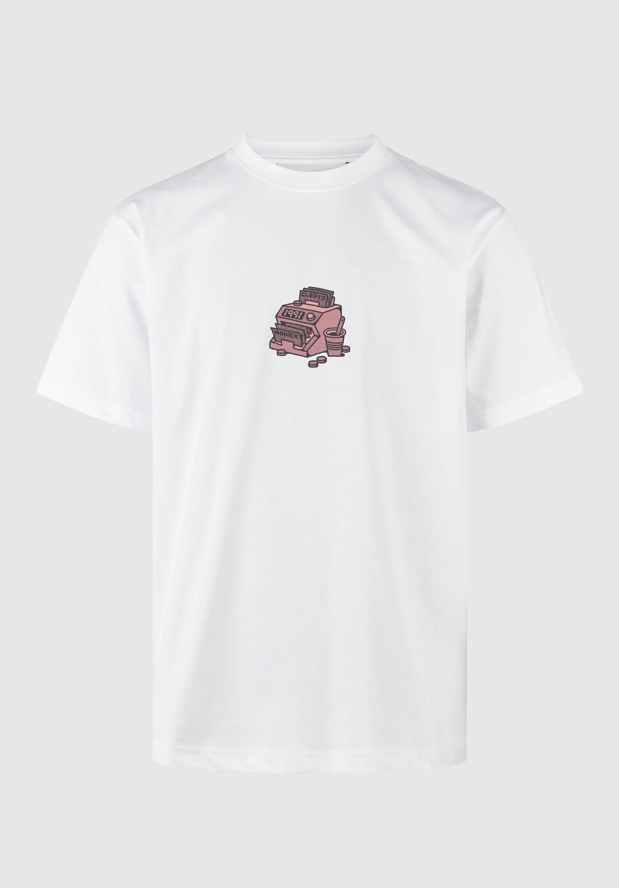 Sofa Bank white Rueckenansicht