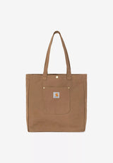 Bay Tote blackrigid Rueckenansicht