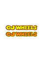 Bubble Letter Clear Mylar Sticker assorted Vorderansicht