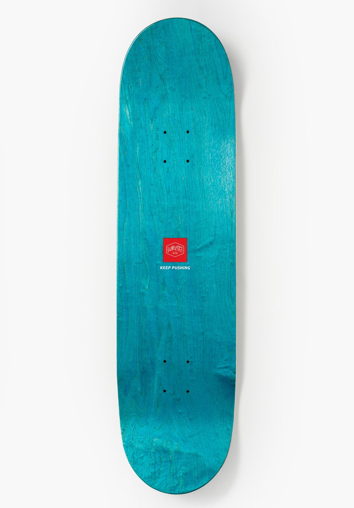 Tonne blue Rueckenansicht