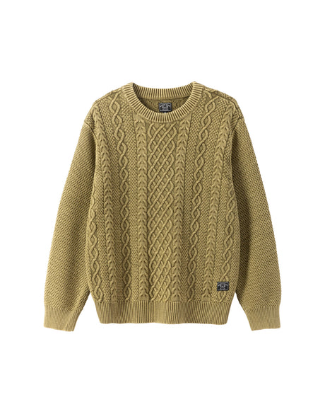 Dark Seas Big Sur Sweatshirt moss – Vorderansicht