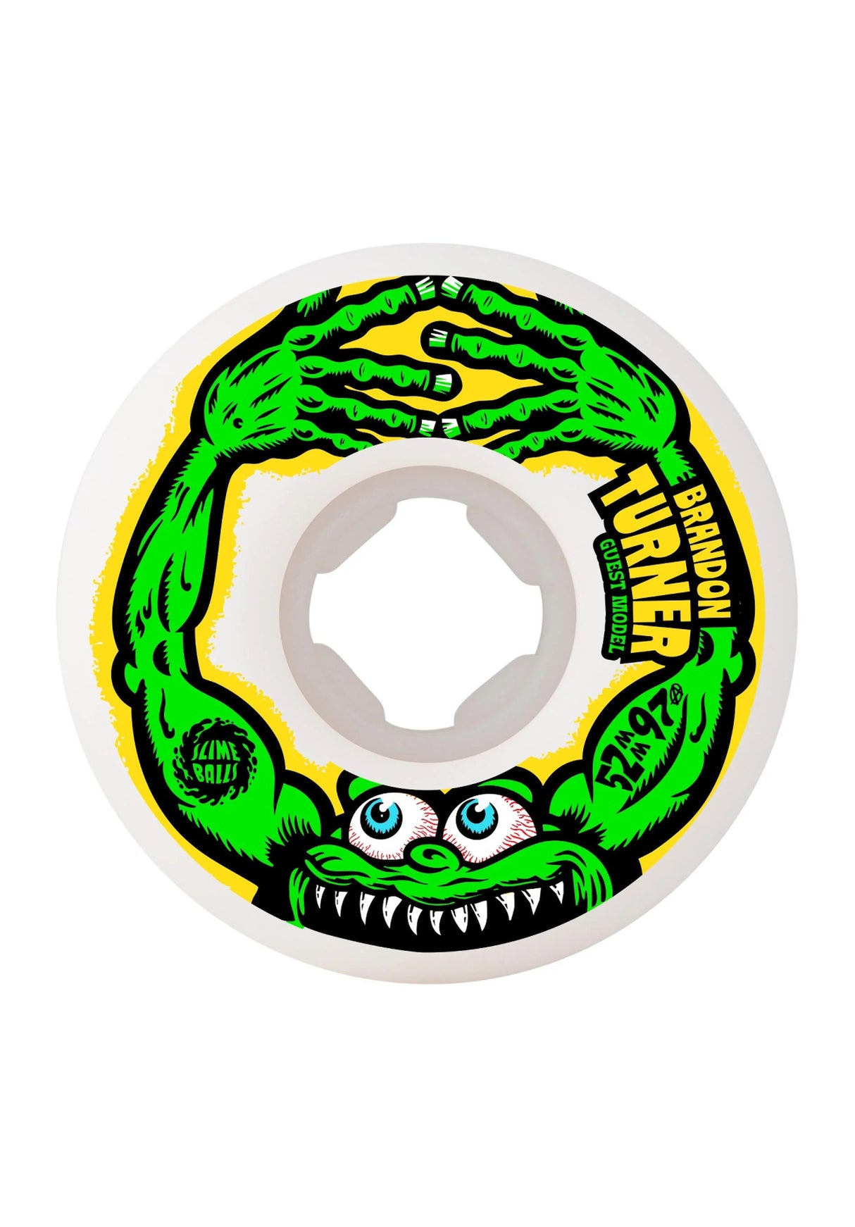 Brandon Turner Guest Chubbies 97A white Vorderansicht