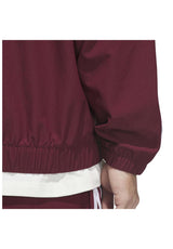 adidas-skateboarding Superfire TK Trainingsjacke darkred-white – Detailansicht 2