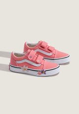Old Skool V Flower sunset-blush-pink Rueckenansicht