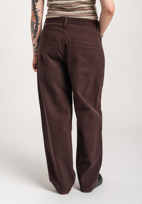 Alby-Baggy darkbrownwashed Closeup2