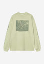 Terrestrial paleolive-dollargreenpigmentgarmentdyed Vorderansicht