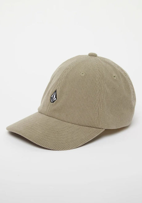 Volcom Full Stone ADJ Cord Cap brindle – Vorderansicht