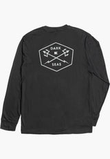 No Sweat Moisture Wicking black Rueckenansicht