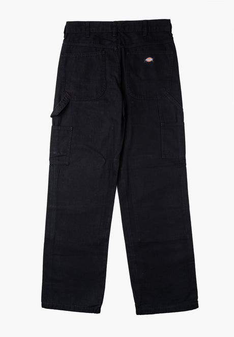 Double Knee Canvas Carpenter black Rueckenansicht