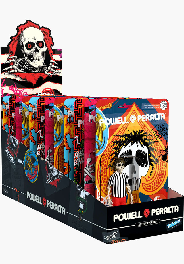 Powell-Peralta ReAction Figure Wave 1 12-Pack multicolored Vorderansicht