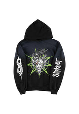 x Slipknot Ravenous Distressed Sun Fade black-fade Rueckenansicht