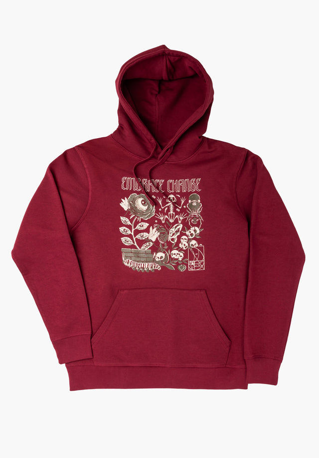 Mutation Hood burgundy Vorderansicht