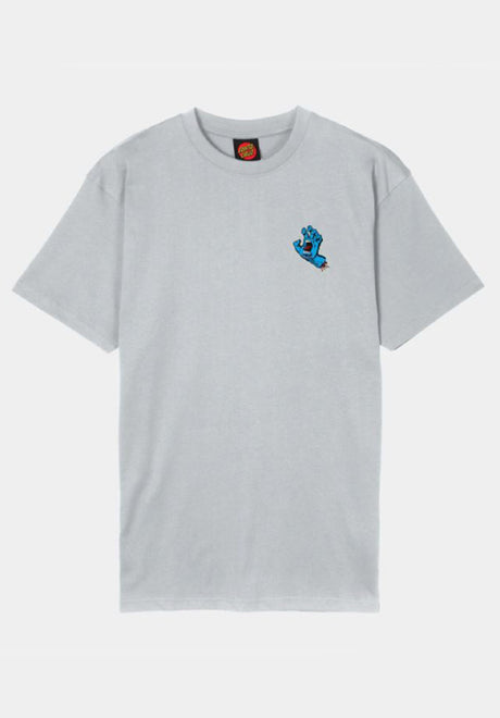 Santa-Cruz Screaming Hand Chest T-Shirt mist – Rückenansicht