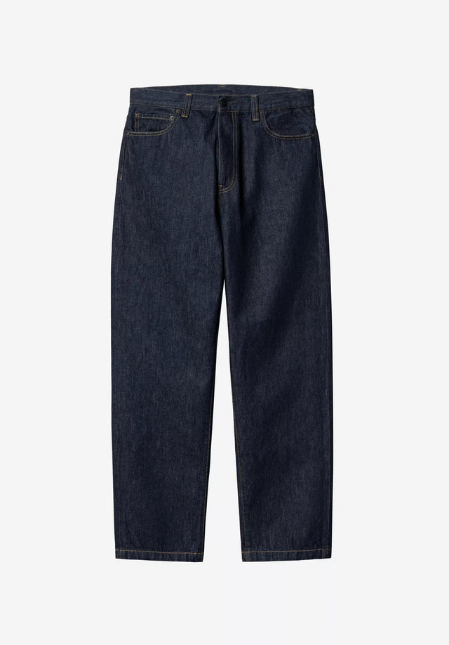 Aaron Pant blue-rinsed Rueckenansicht