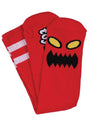 Monster Face red Vorderansicht
