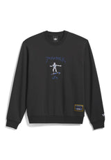 Thrasher x AFA Gonz Crew black Vorderansicht