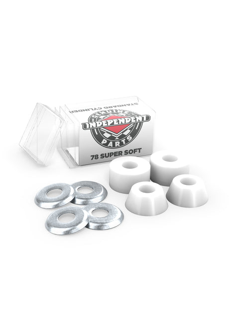Standard Cylinder Cushions Super Soft 78A white Vorderansicht