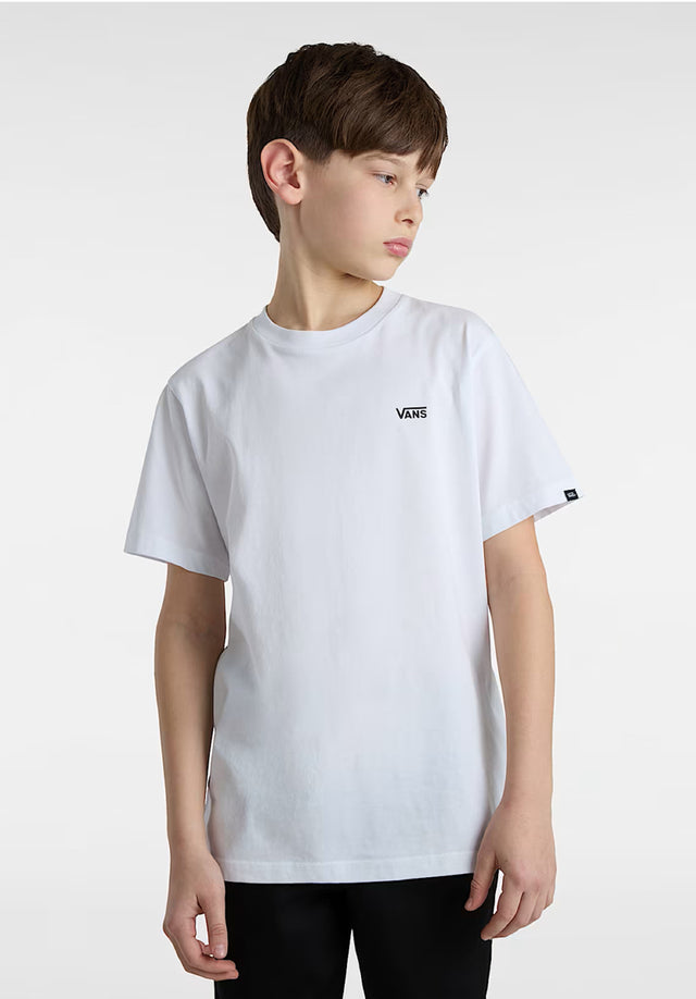 Left Chest Kids white Vorderansicht