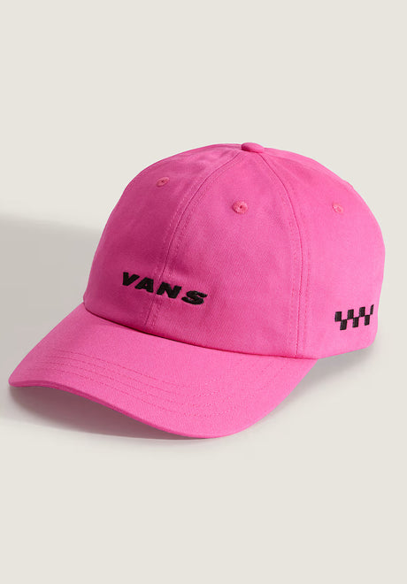 Check Side Curved Bill Jockey pink-fizz Vorderansicht