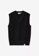 W' Stockton Vest black Vorderansicht
