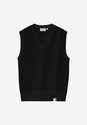 W' Stockton Vest black Vorderansicht
