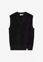 W' Stockton Vest black Vorderansicht