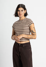 Simay cream-striped Closeup1