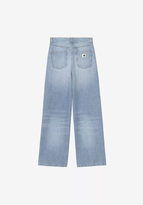 Carhartt WIP W' Jane Jeans blueheavytruestone – Rückenansicht