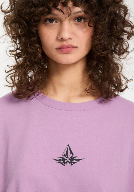 Volcom Bliss T-Shirt dustylavender – Detailansicht 1