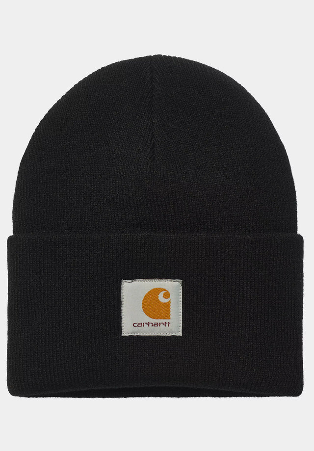 Acrylic Watch Hat black2 Vorderansicht