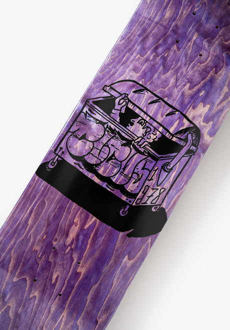 Tonne purple Oberansicht