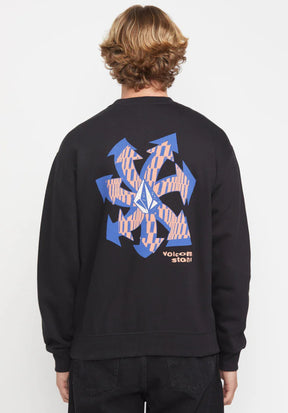 Watanite Crew black Vorderansicht