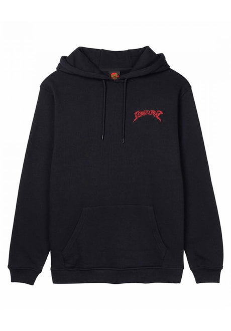 Santa-Cruz Out Of Time Hoodie black – Rückenansicht