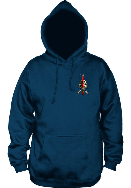 Powell-Peralta Skull & Sword Hoodie navy – Rückenansicht