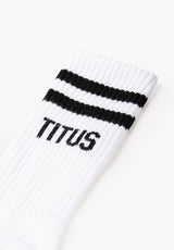 Titus Single white Rueckenansicht