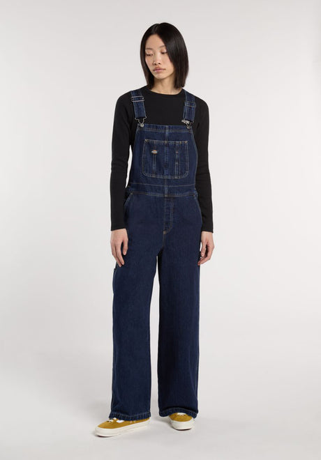 Mechanic Bib darkindigo Vorderansicht