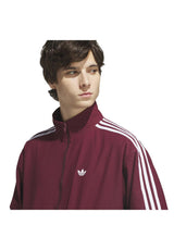 adidas-skateboarding Superfire TK Trainingsjacke darkred-white – Detailansicht 1