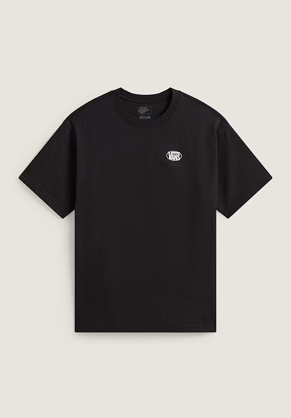 Oval Logo Loose black Rueckenansicht