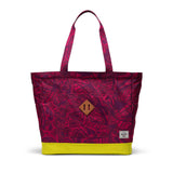 Thomas Campbell Heritage Tote TC hollyhock-evening primrose Vorderansicht