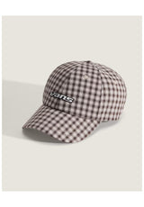 Lark Curved Bill Jockey oatmeal Vorderansicht