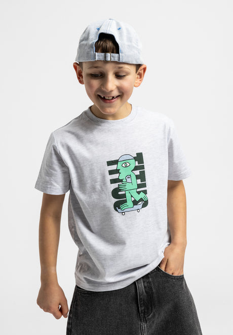 Nice Dude Kids lightheathergrey Vorderansicht