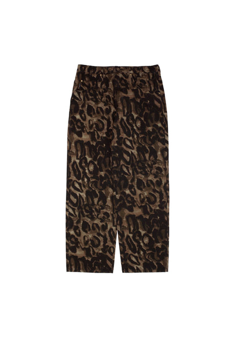 Baggy brown leopard camo Vorderansicht